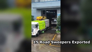 15 units of Road Sweeper Export to Vietnam