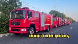 5 units of Fire truck Export to Tanzania